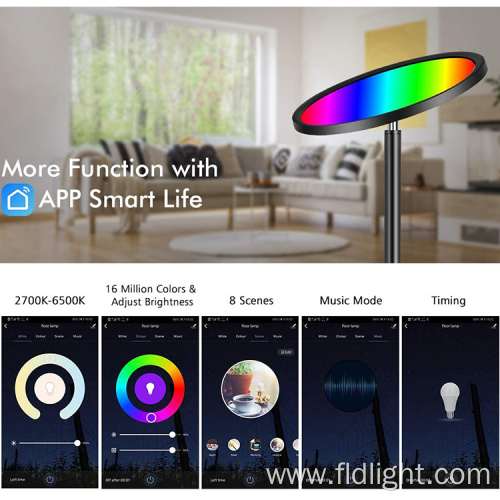 WIFI Alexa LED RGB smart corner floor lights